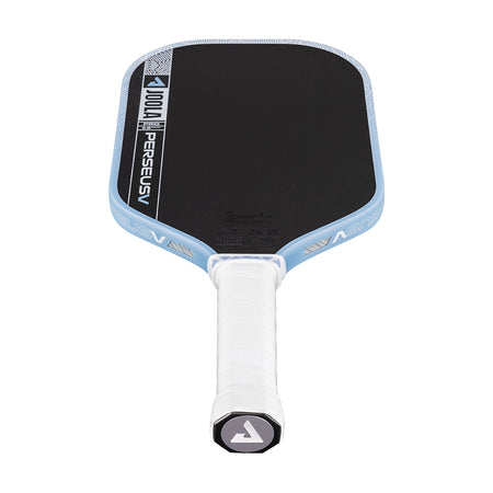 White background, product image of the blue version of the JOOLA Perseus Pro V.