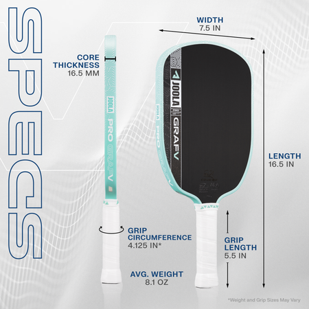 JOOLA Graf Pro V Pickleball Paddle