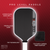 Infographic showing the paddle features of the JOOLA Ben Johns Perseus Pro IV pickleball paddle.