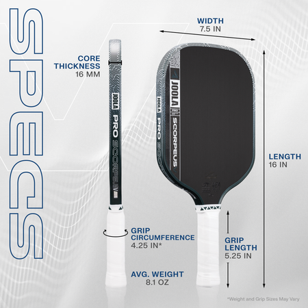 JOOLA Scorpeus Pro V Pickleball Paddle