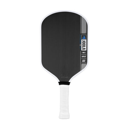 White background, product image of the JOOLA Simone Jardim Hyperion Pro IV Pickleball Paddle. 16mm.