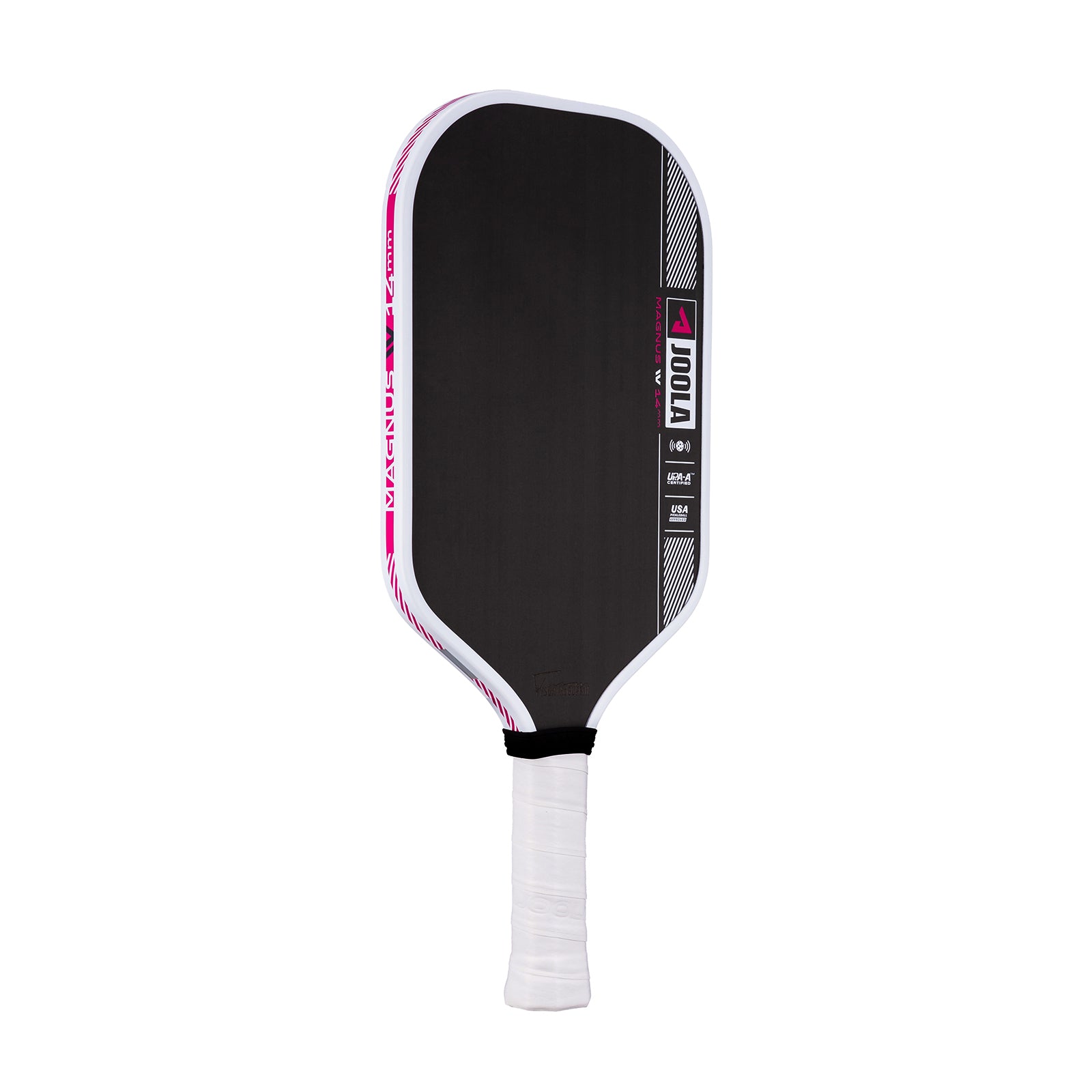 White background, angled product image of the JOOLA Tyson McGuffin Pro IV Pickleball Paddle. 14mm.