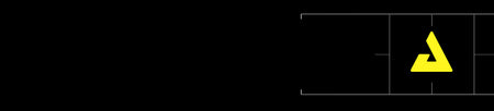 Horizontal banner image of the JOOLA Court logo lock up. Black and yellow.