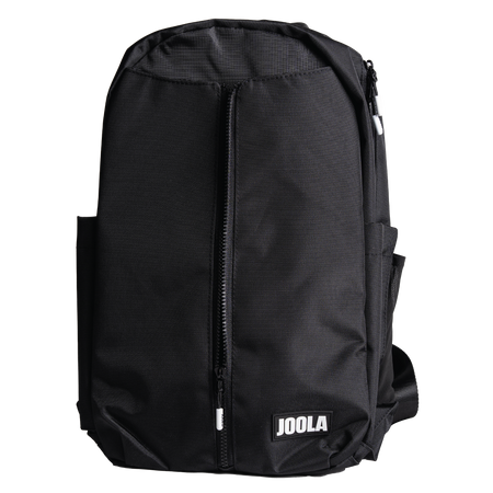 Black JOOLA Everyday backpack on a white background.