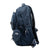 Navy blue JOOLA Utility backpack with multiple pockets and straps on a white background