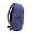 Side view of a purple JOOLA backpack.