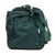 White background, close up on the side of a JOOLA Ben's Bag duffel bag, green.
