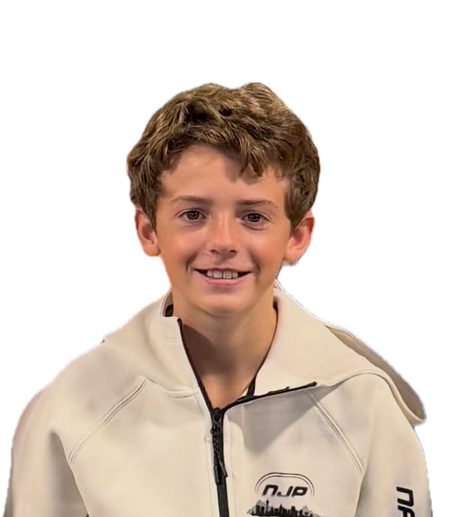 Close up head shot of JOOLA Junior Pro Jack Loughridge.