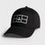 Black JOOLA Court hat with a gray background.