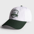 White/Club Green-JOOLA Pickleball Club Cotton Cap