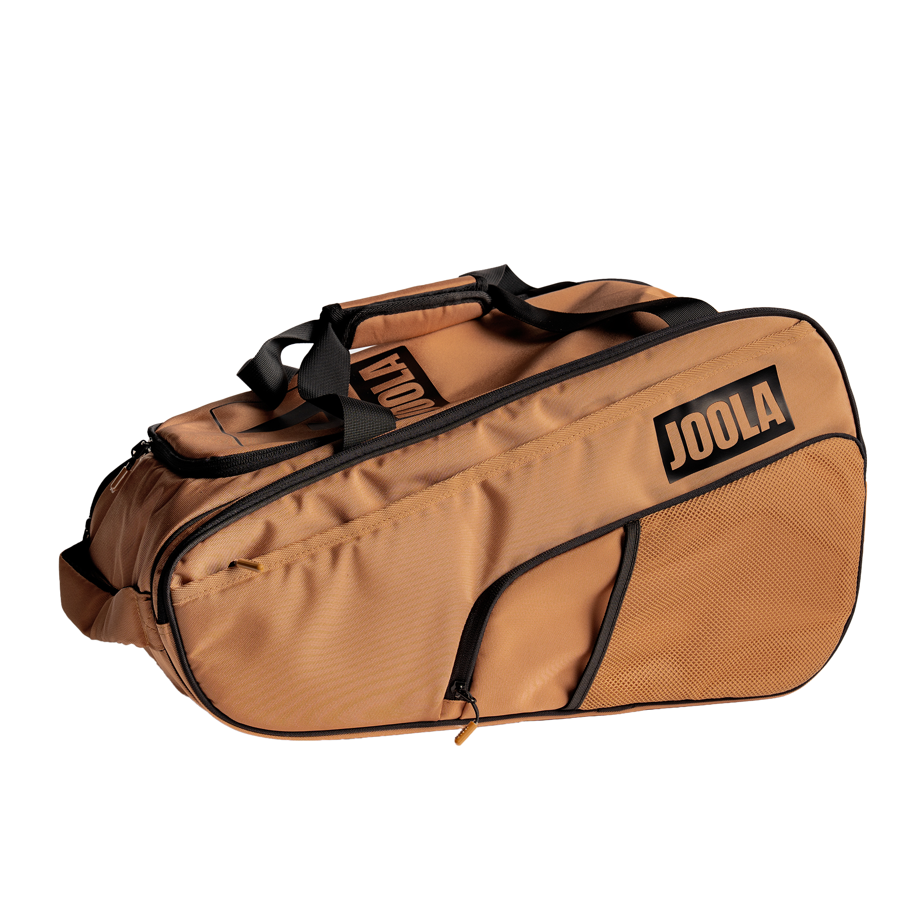 JOOLA latte colored pro pickleball tour bag.