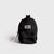 Black JOOLA Micro bag with carabiner on a light gray background.