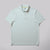 White background image. Product image showing a JOOLA Men's Club Polo. Hushed mint.