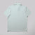 White background image, the backside of a JOOLA Men's Club Polo. Hushed mint.