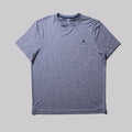 NAVY HEATHER-Men's Club Short Sleeve