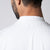 Close up of the raised JOOLA Logo on the collar of a JOOLA Men's Court Polo, White.