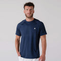 Navy-Men's Court Short Sleeve