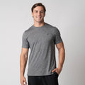 Charcoal Gray Heather-Men's Club Short Sleeve