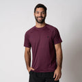 Bordeaux-Men's Court Short Sleeve