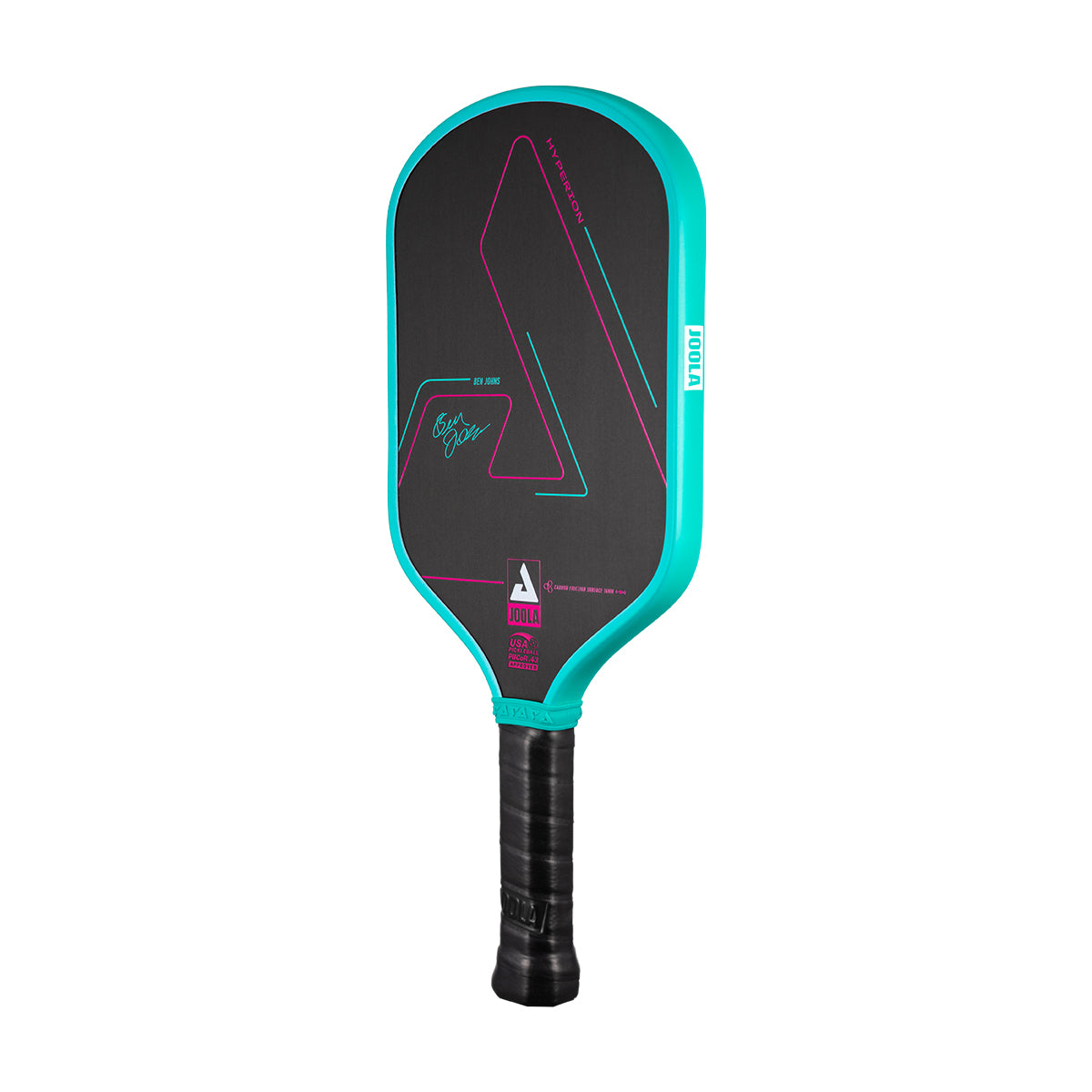 White background, product image of the JOOLA Vice Hyperion pickleball paddle.
