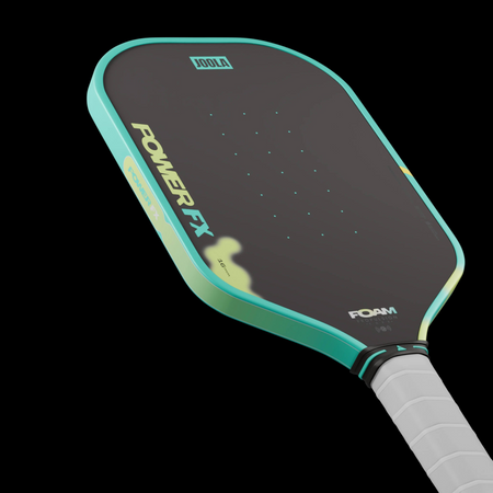 White background, product image showing the JOOLA Power FX pickleball paddle, daydream colorway.