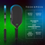 Infrographic image showing the Paddle Specs for the JOOLA Hyperion 3S Dual pickleball paddle.