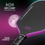 Infographic showing the NFC Chip enabled handle on the Perseus 3S Dual pickleball paddle.