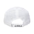 White background image of a white JOOLA Perseus hat. Showing the back side of the hat.