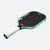White background, product image of the JOOLA Perseus POWER FX pickleball paddle in the Daydream colorway, green and yellow.
