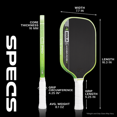 JOOLA Kosmos Pro V Pickleball Paddle - JOOLA USA JOOLA Kosmos Pro V Pickleball Paddle - JOOLA USA
