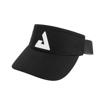 White Background Image: JOOLA Scorpeus Visors in Black with white JOOLA Trinity icon on the front #Black