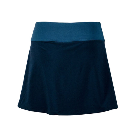 Product image of the back-view of the JOOLA Smooth Skirt in the color Navy