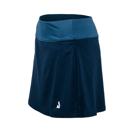 Product image of the side-view of the JOOLA Smooth Skirt in the color Navy