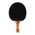 White Background Image: JOOLA Omega Strata Table Tennis Racket. #Orange