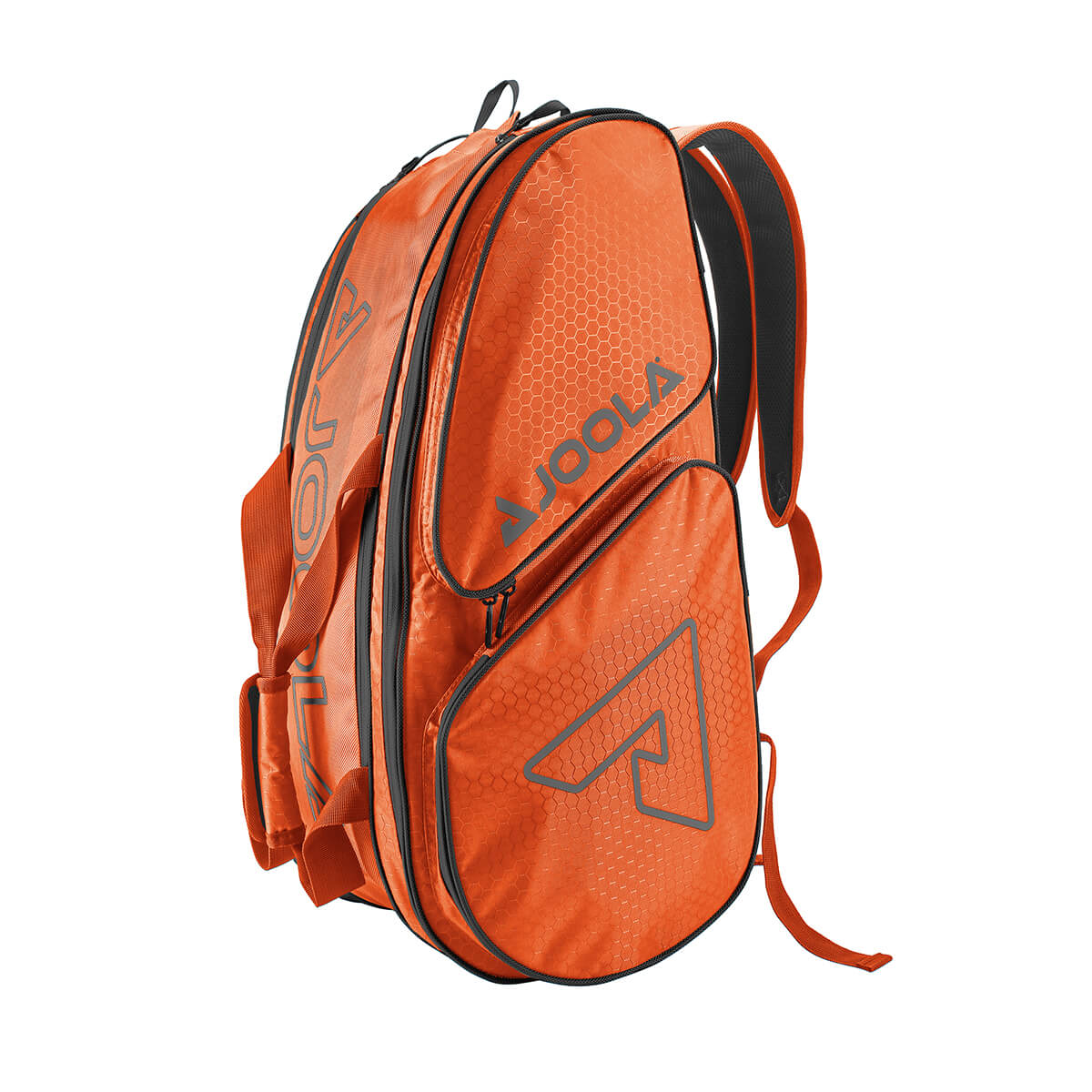 Product photo of the JOOLA Tour Elite Pickleball Duffle in Orange & Gray #Orange/Gray