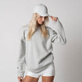 Gravity Gray Heather-Unisex Fleece Crew