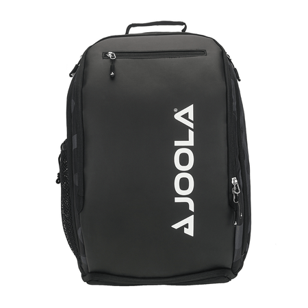 Image: JOOLA Vision II Deluxe Backpack in Black (Front View) #Black