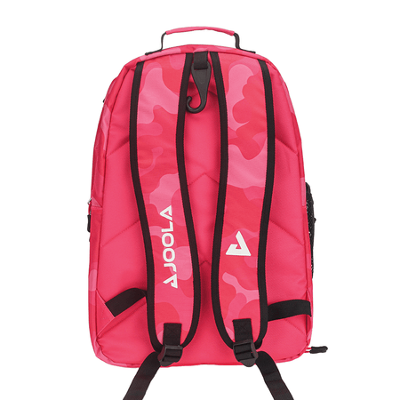 Image: JOOLA Vision II Deluxe Backpack in Pink (Back) #Pink