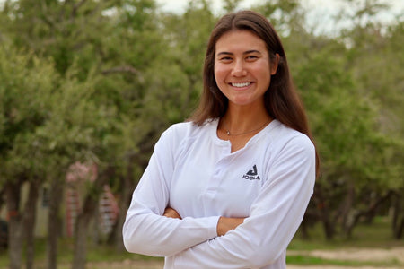 Headshot of JOOLA sponsored Pickleball Player Vivian Glozman.