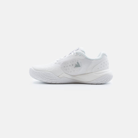 Image of a JOOLA R4LLy women's shoe, white colorway.