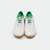 White background, top down view of a pair of JOOLA TT SM4SH table tennis shoes.
