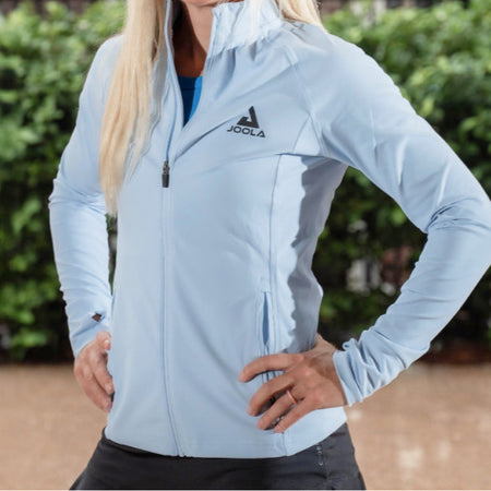 Product image a JOOLA pro modeling a JOOLA Womens Jacket.