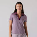 Bordeaux Heather-Women's Club Polo