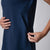 Close up image showing the side zipper pocket on a JOOLA Women's Club Polo Dress, Navy.