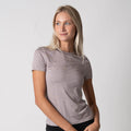 Dusty Mauve Heather-Women's Club Short Sleeve