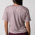 Image showing the back of a JOOLA Women's Court Crop Tee, Dusty Mauve.