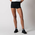 XS-Women's Knit Shorty Shorts