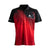 White background image, JOOLA Zephir table tennis shirt, black and red.