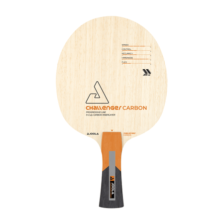 White Background Image: JOOLA Challenger Carbon Table Tennis blade.