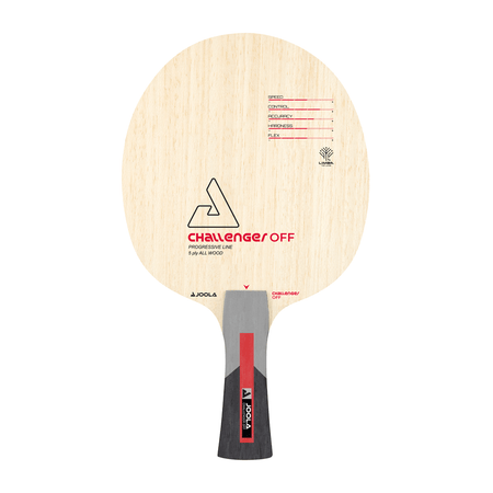 White Background Image: JOOLA Challenger Off Table Tennis Blade.